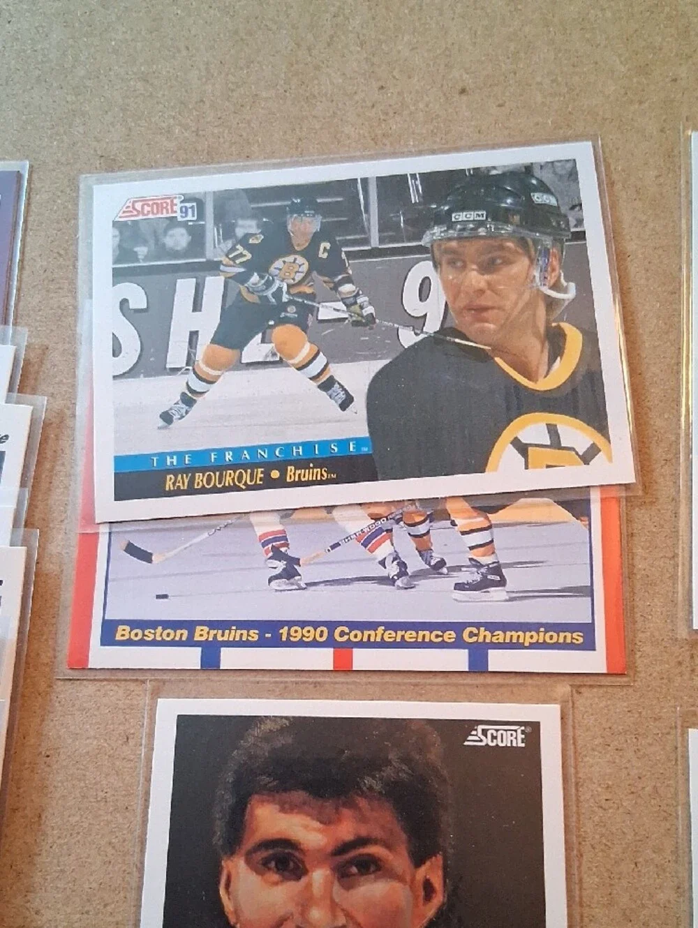 Ray Bourque Hockey Card Collection - Boston Bruins - Black & Gold - Picture 7 of 14